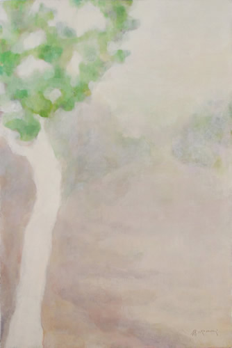 Between trees